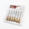 Excel Blades Palm Style Woodcarving Tool Set with Wood Handles 5pc, 12pk 56010 - alternate 4